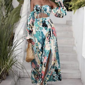 The Maris Off-Shoulder Maxi
