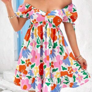 The Elara Off-Shoulder Mini