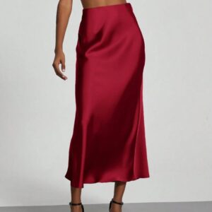 The Marielle Satin Skirt