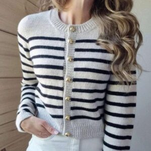Velour Stripe Knit