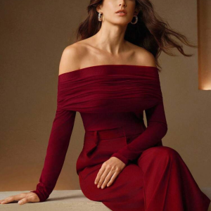 The Bordeaux Embrace Blouse