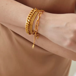 The Gilded Balance Bracelet Set