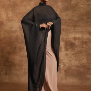 The Noctara Draped Cape