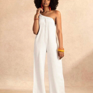 The Soleil One-Shoulder Jumpsuit